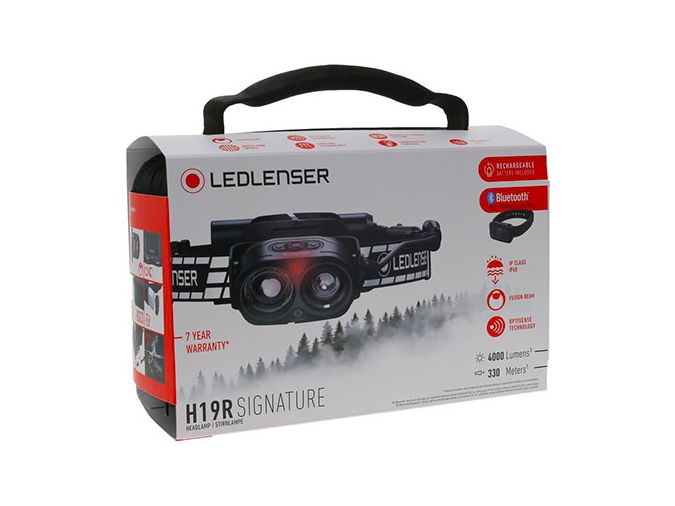 Lampe frontale Ledlenser H19R SIGNATURE 4000 lumens