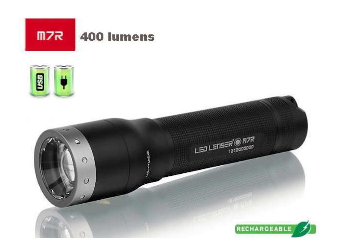 Lampe De Poche Led Lenser M7 Avec Microprocesseur, Clip