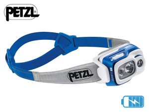 Lampe frontale rechargeable Petzl SWIFT RL Bleue