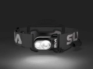 Lampe frontale Silva Crosstrail 7R allumée 