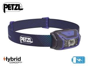 Lampe frontale Petzl ACTIK CORE Bleue 600 lumens