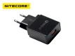 Adaptateur secteur USB Quick Charge Nitecore 3A