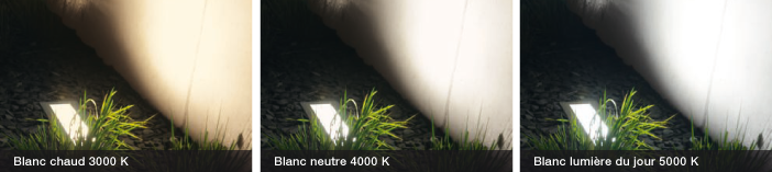température des LEDs en degrés K