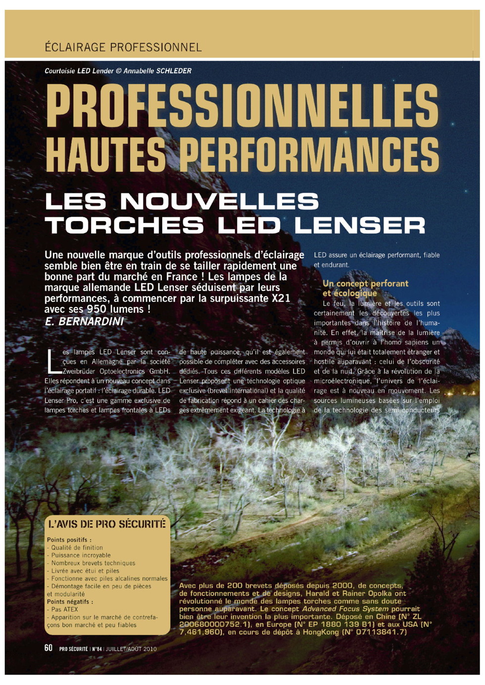 Article 07-08 2010 Pro Sécurtité 1
